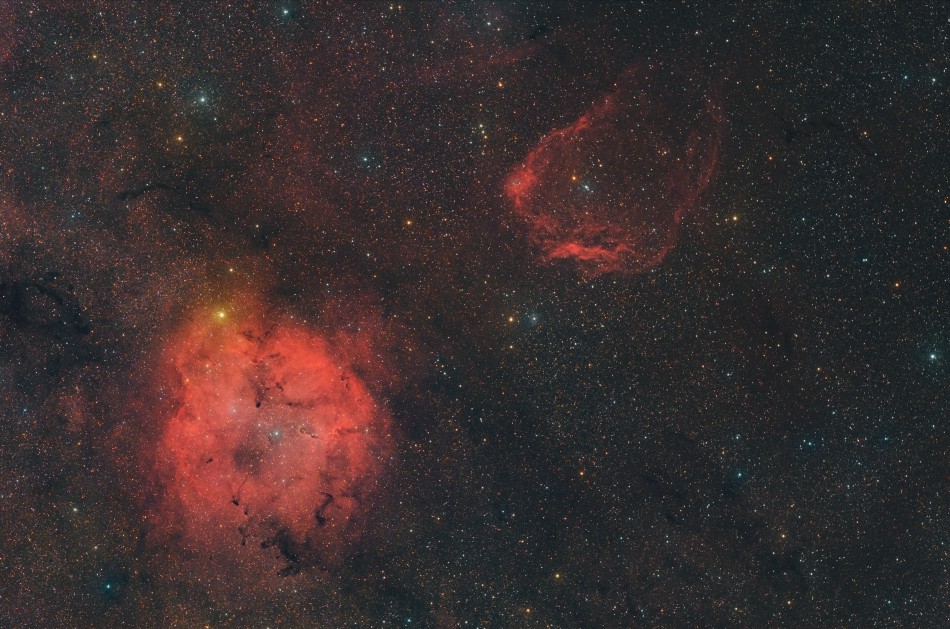 IC1396, Sh2-129 RGBHa