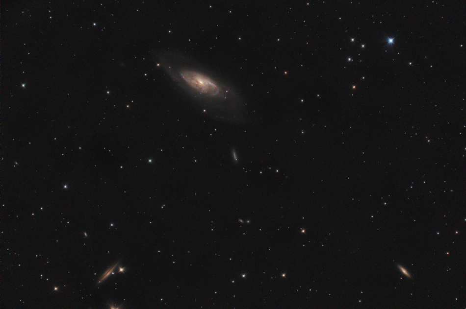 M106, NGC4217, NGC4220